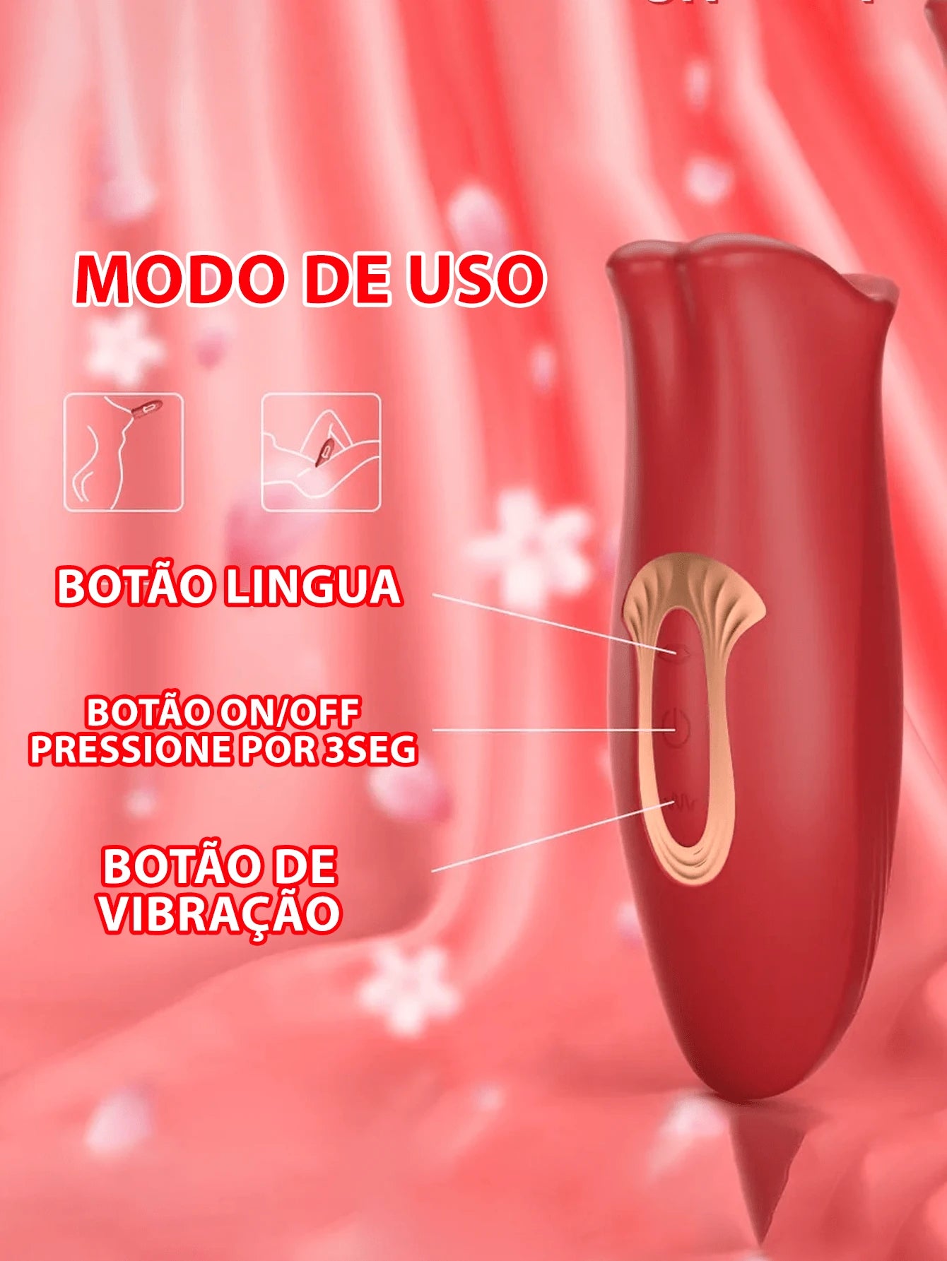 Etimulador de Clitóris ORAL