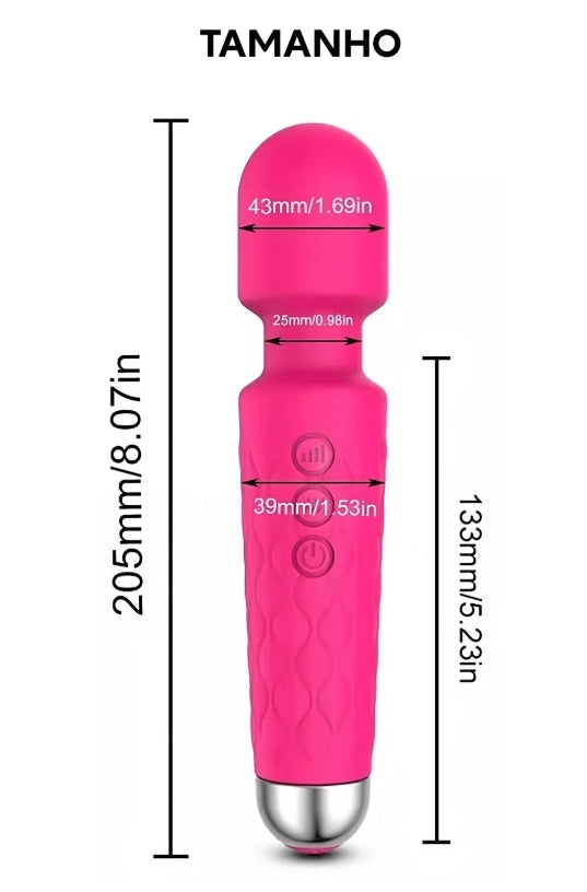 Vibrador Varinha Mágica