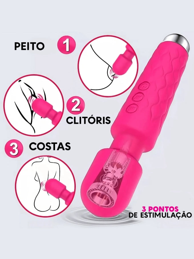 Vibrador Varinha Mágica