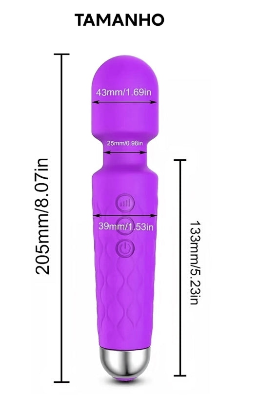 Vibrador Varinha Mágica