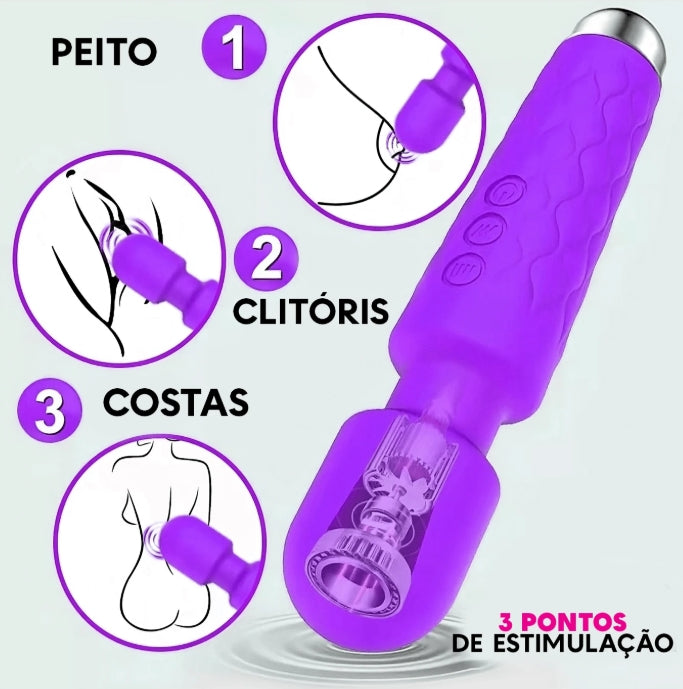 Vibrador Varinha Mágica