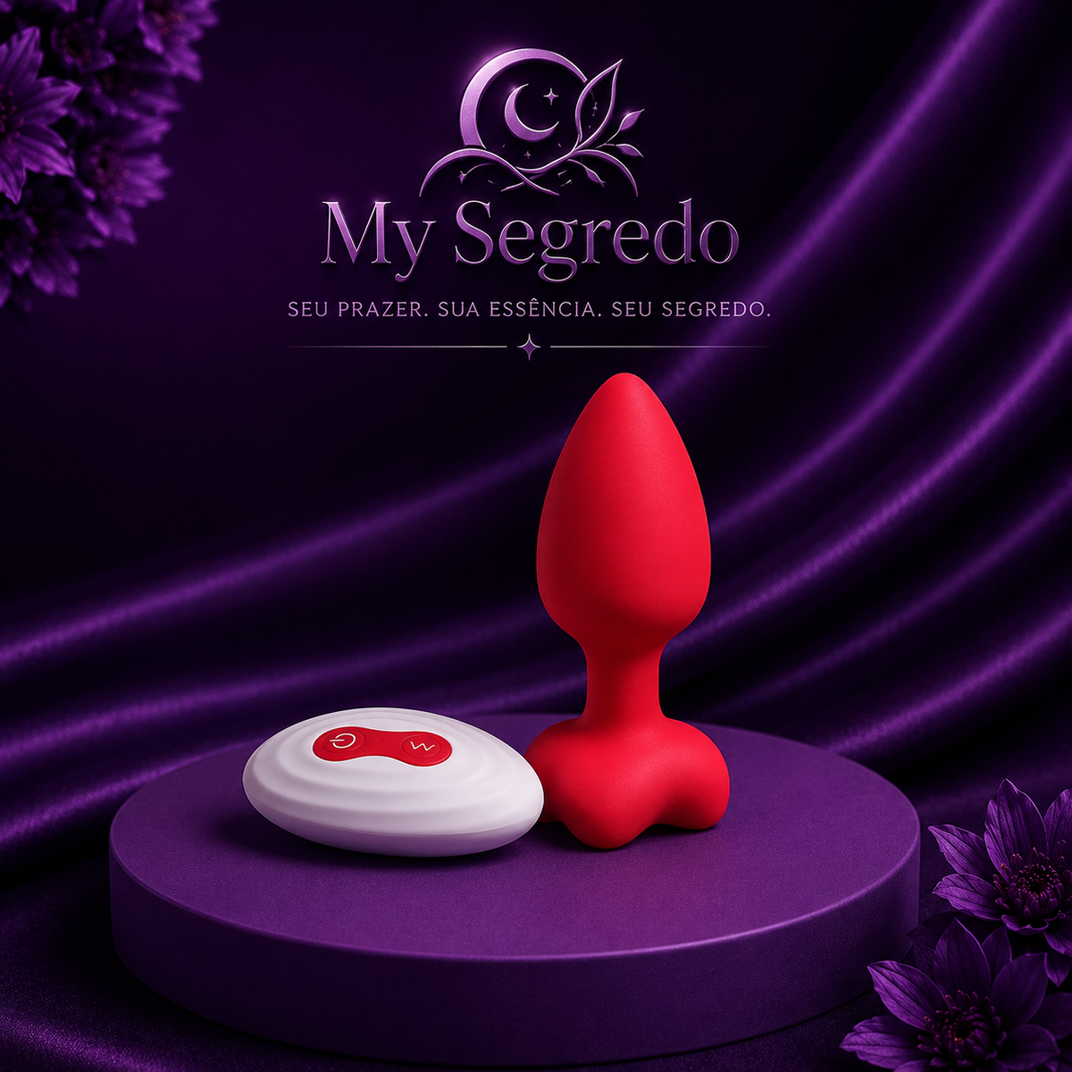 【⚠️ QUASE ESGOTADO ⚠️】🌹🚨 💖 Midnight Rose 💖 🥵 + Vibrações intensas com um toque irresistível de charme e prazer 🔥
