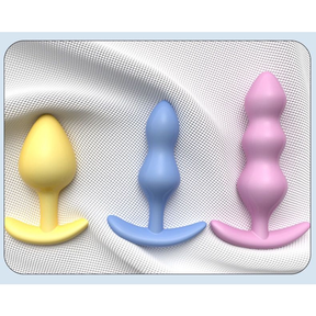 Kit 3 Plug Anal Silicone