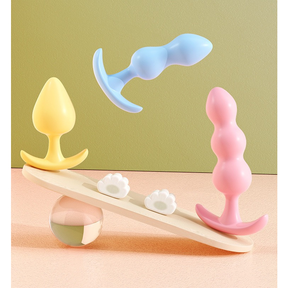 Kit 3 Plug Anal Silicone