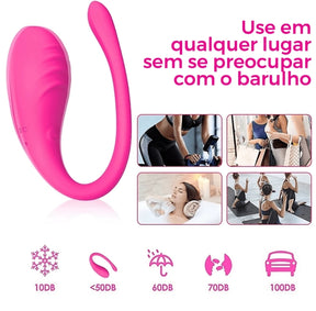 Vibrador Feminino Bluetooth