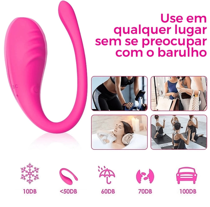 Vibrador Feminino Bluetooth