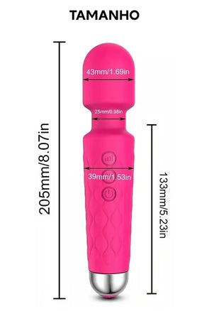 Vibrador Varinha Mágica