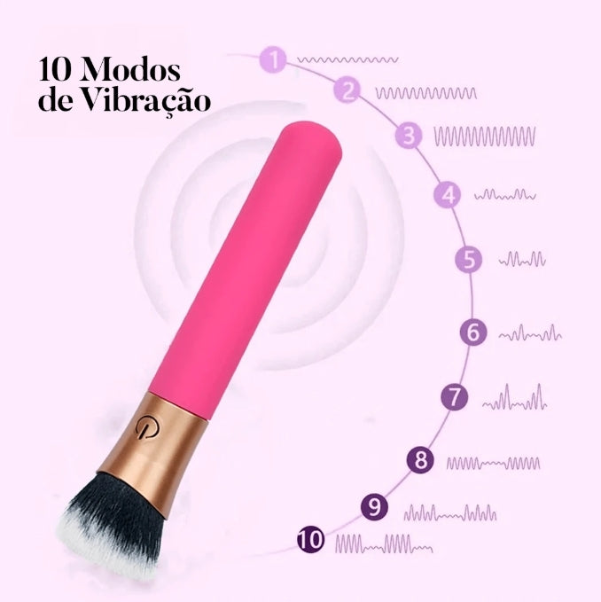 Vibrador Pincel de Maquiagem
