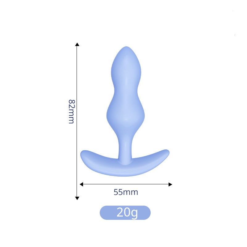 Kit 3 Plug Anal Silicone