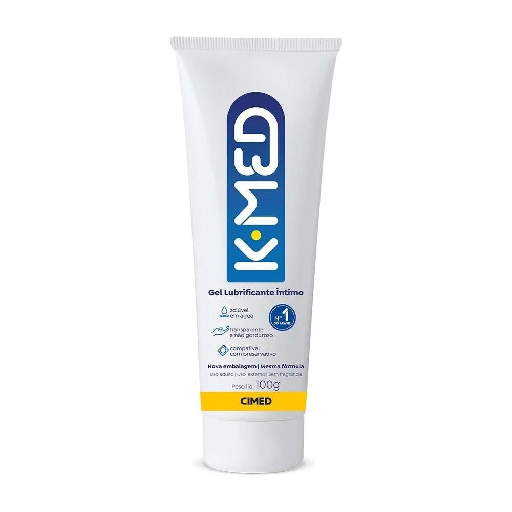 Kit c/ 3 unidades - Gel Lubrificante Íntimo K-med 100g